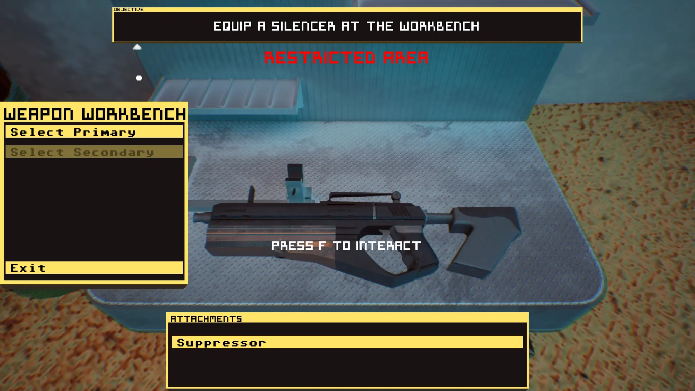 Weapon Attachment Workbench