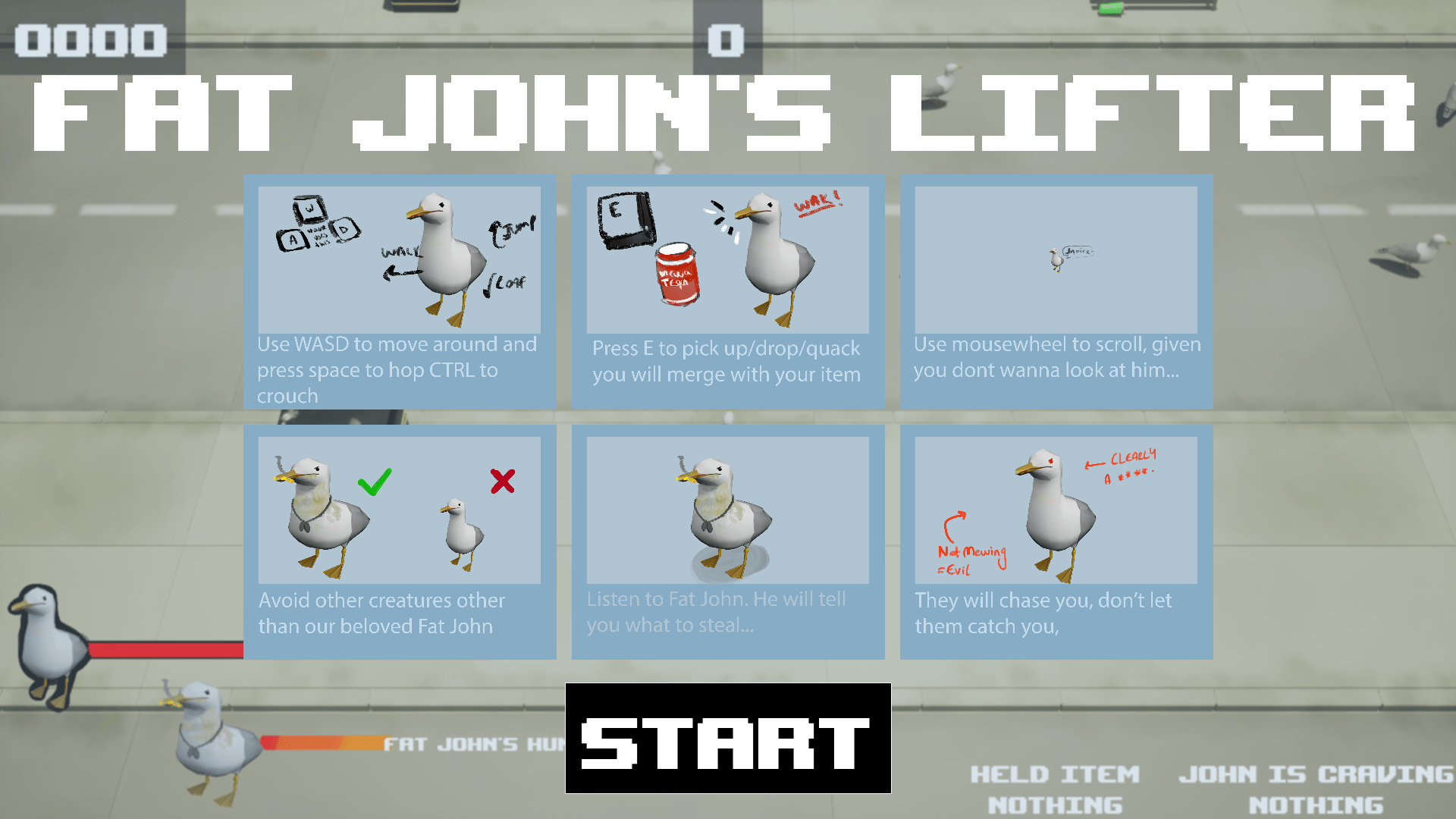 Start Screen